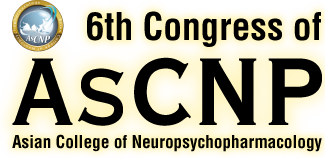 6th Congress of AsCNP Asian College of Neuropsychopharmacology